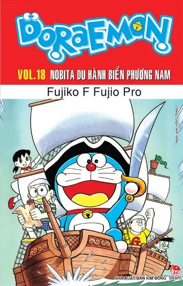 Đôremon tập 18 - Nobita du hành biển phương nam