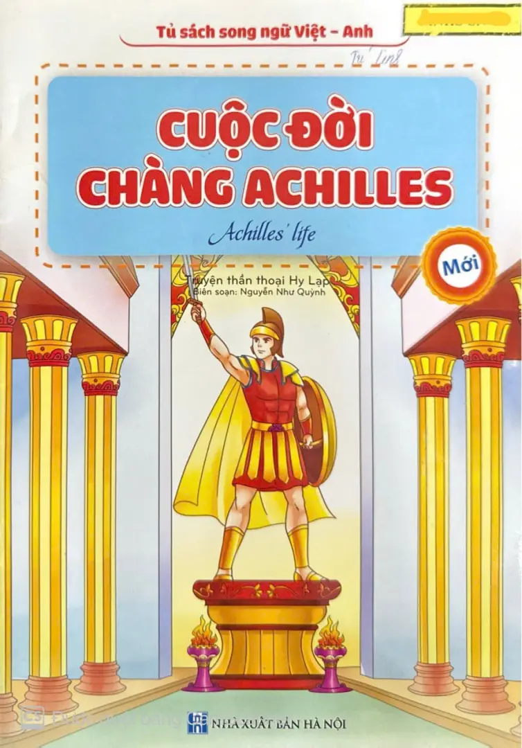 Cuộc đời chàng Achilles - Song ngữ
