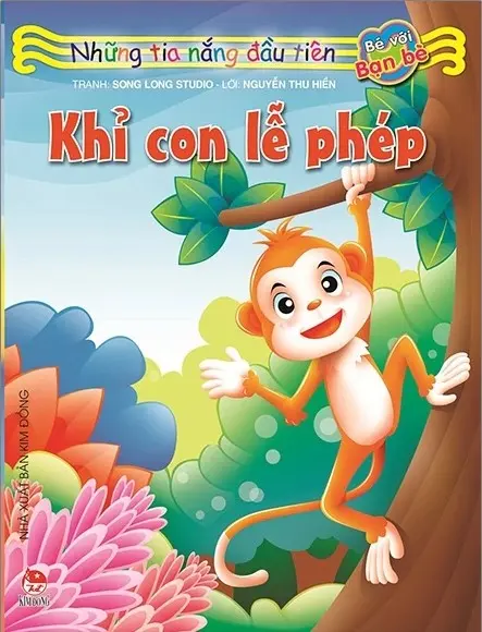 Khỉ con lễ phép