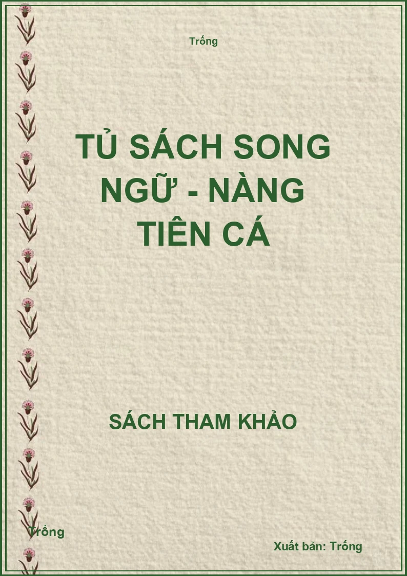 Tủ sách song ngữ - Nàng tiên cá