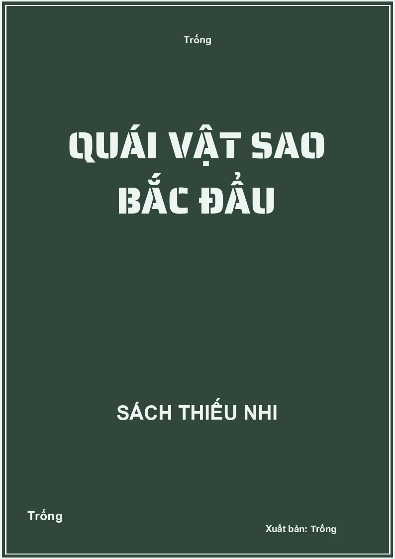 Quái vật sao Bắc Đẩu