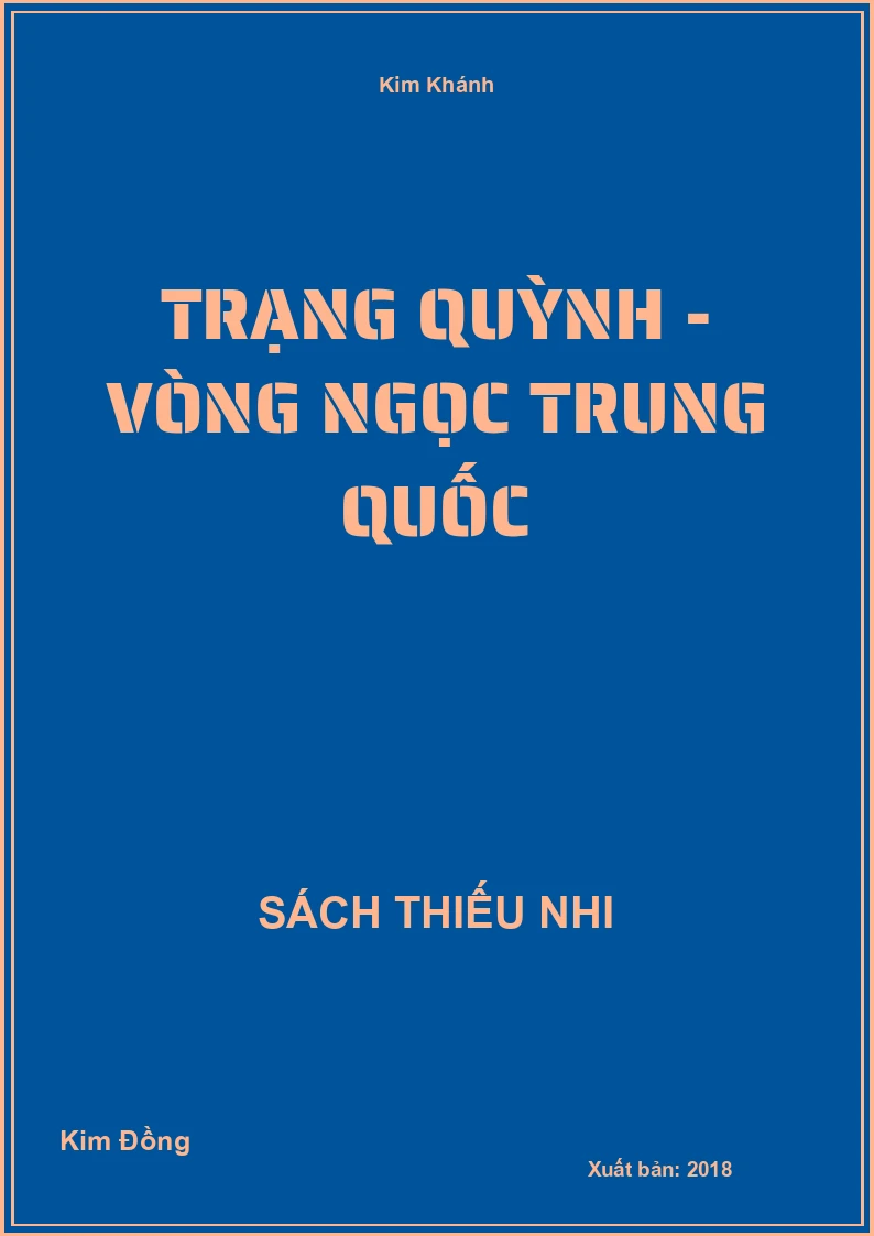 Trạng Quỳnh - Vòng ngọc Trung Quốc