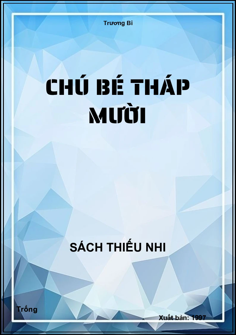 Chú bé tháp mười