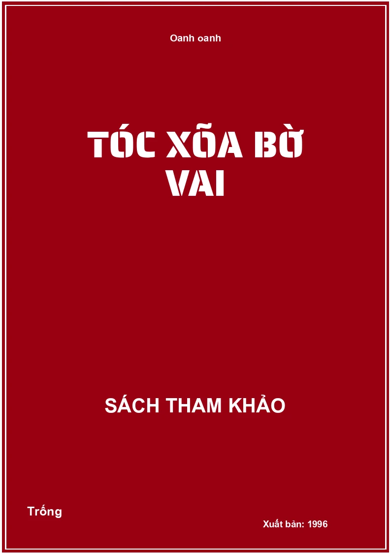 Tóc xõa bờ vai