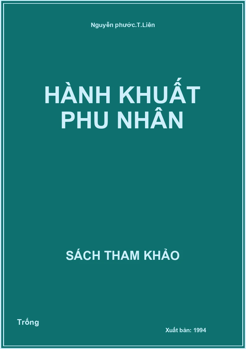Hành khuất phu nhân