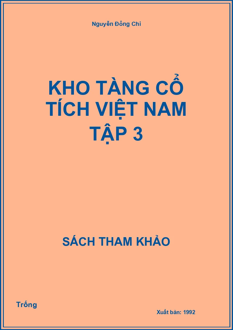 Kho tàng cổ tích Việt Nam tập 3