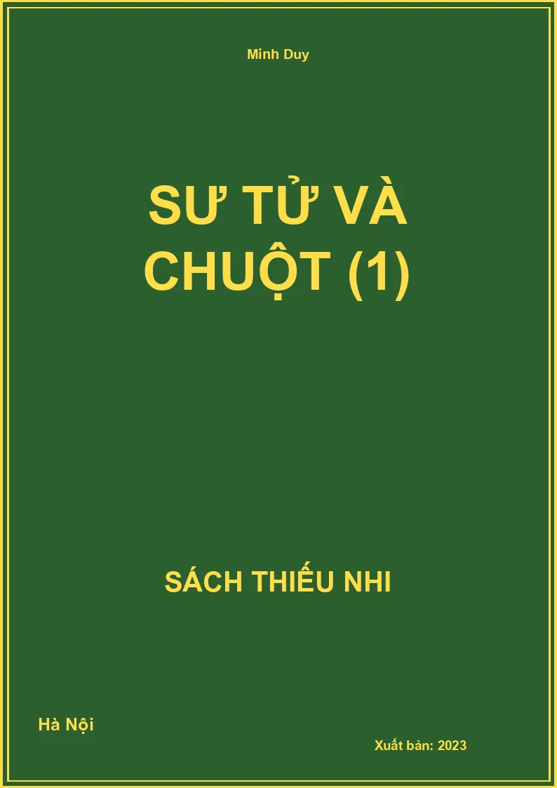 Sư tử và chuột (1)