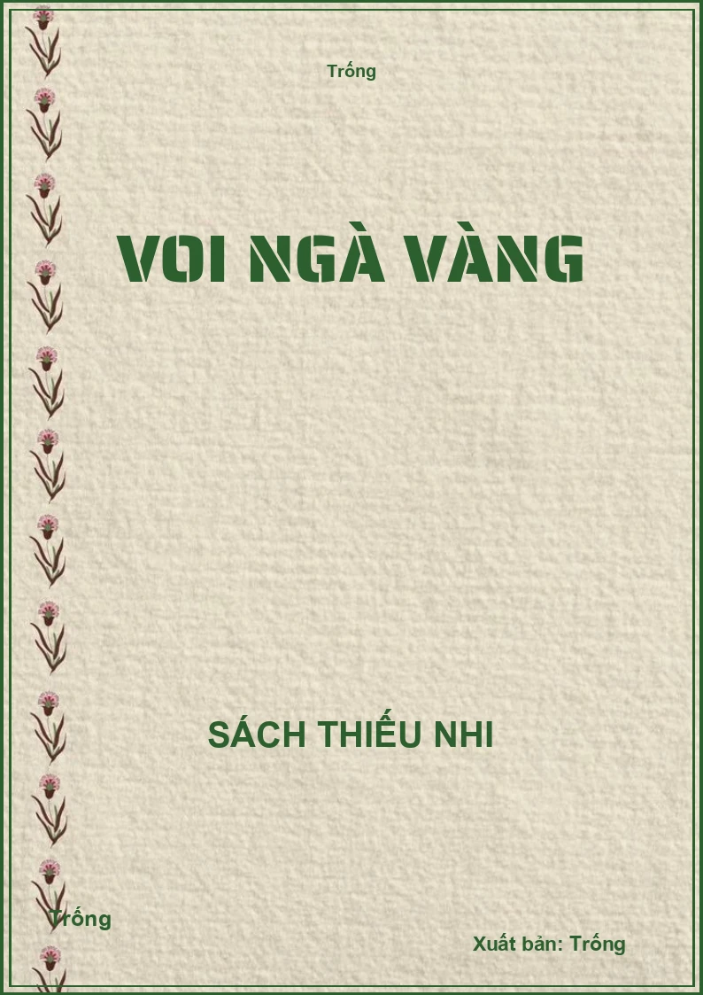 Voi ngà vàng