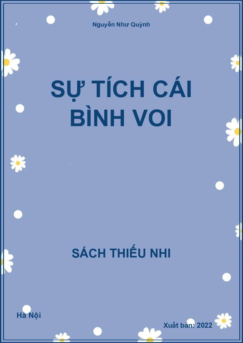 Sự tích cái bình voi
