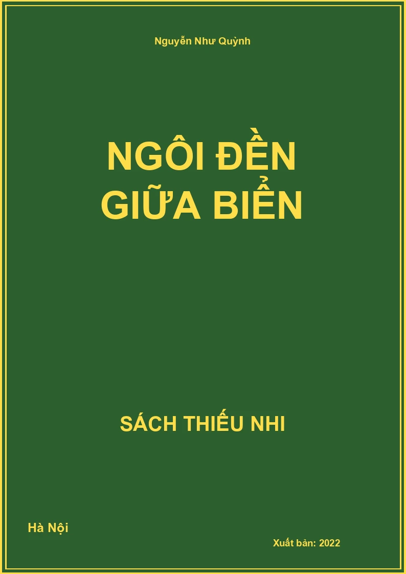 Ngôi đền giữa biển