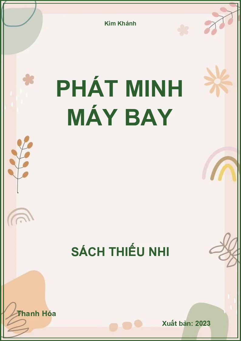 Phát minh máy bay