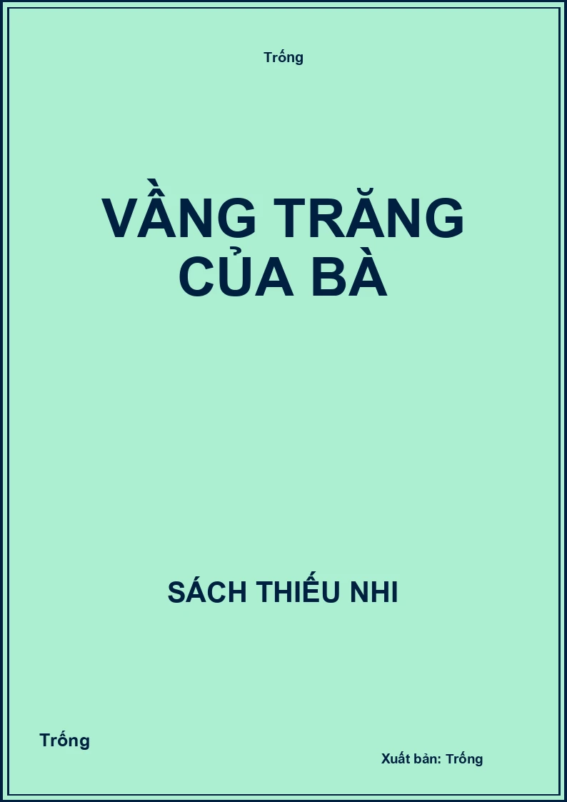 Vầng trăng của bà
