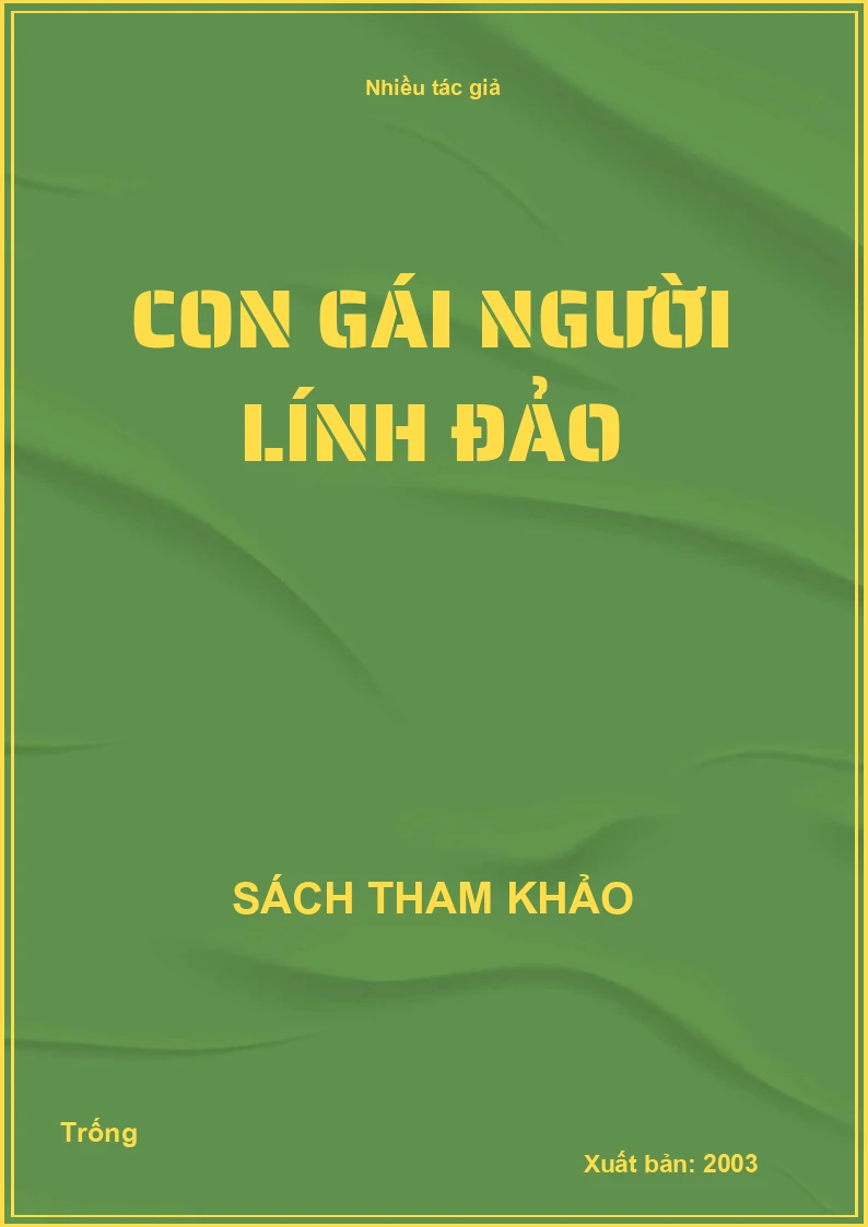 Con gái người lính đảo