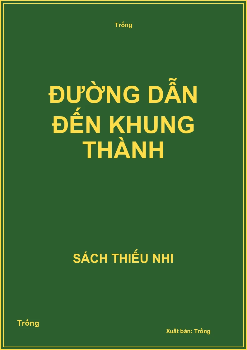 đường dẫn đến khung thành