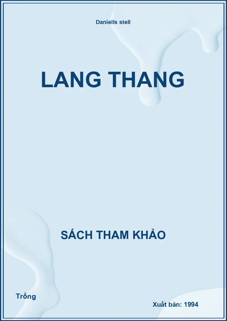 Lang thang