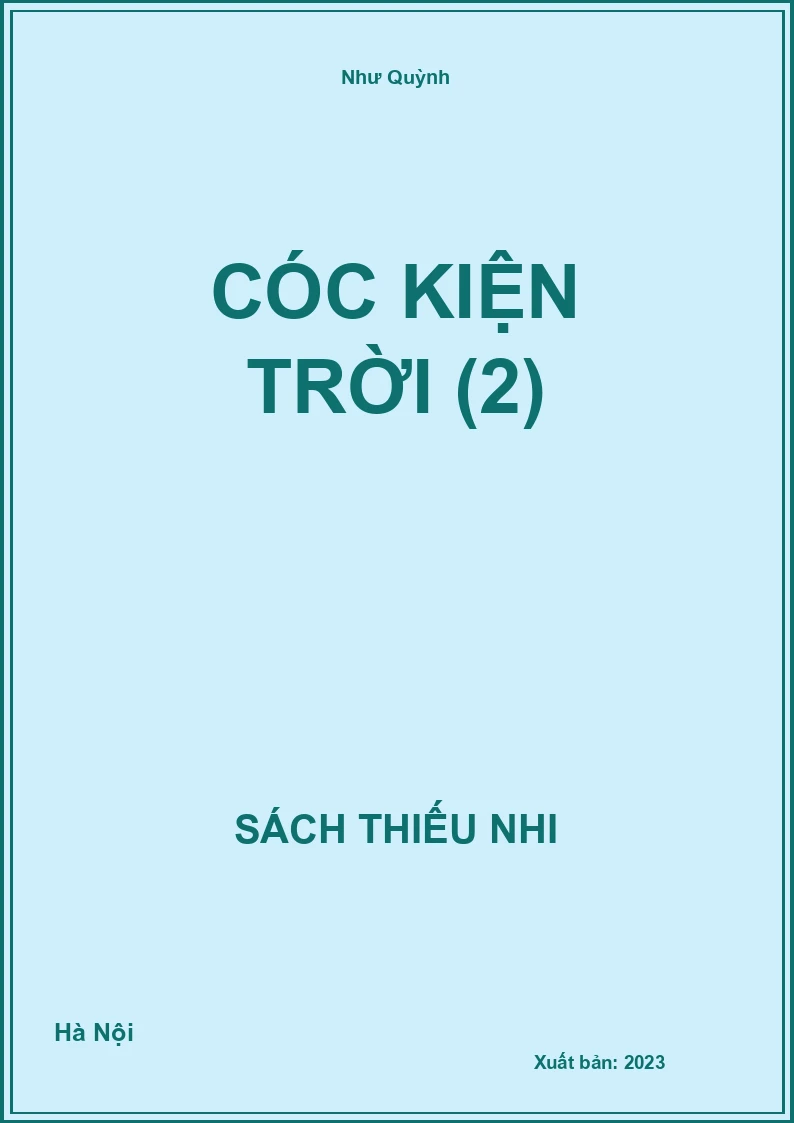 Cóc kiện trời (2)