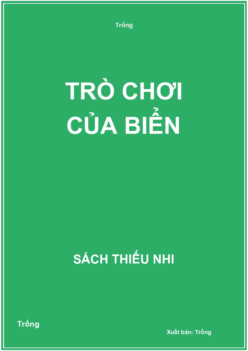 Trò chơi của biển