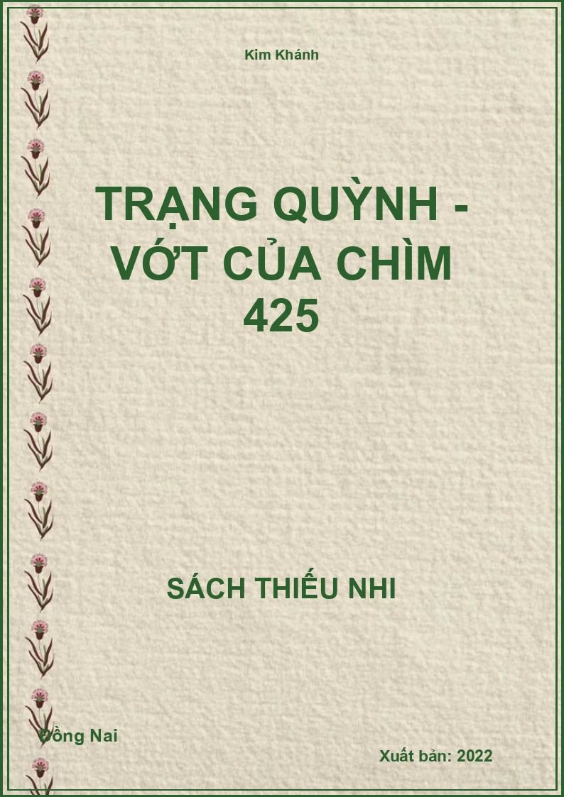 Trạng Quỳnh - Vớt của chìm 425