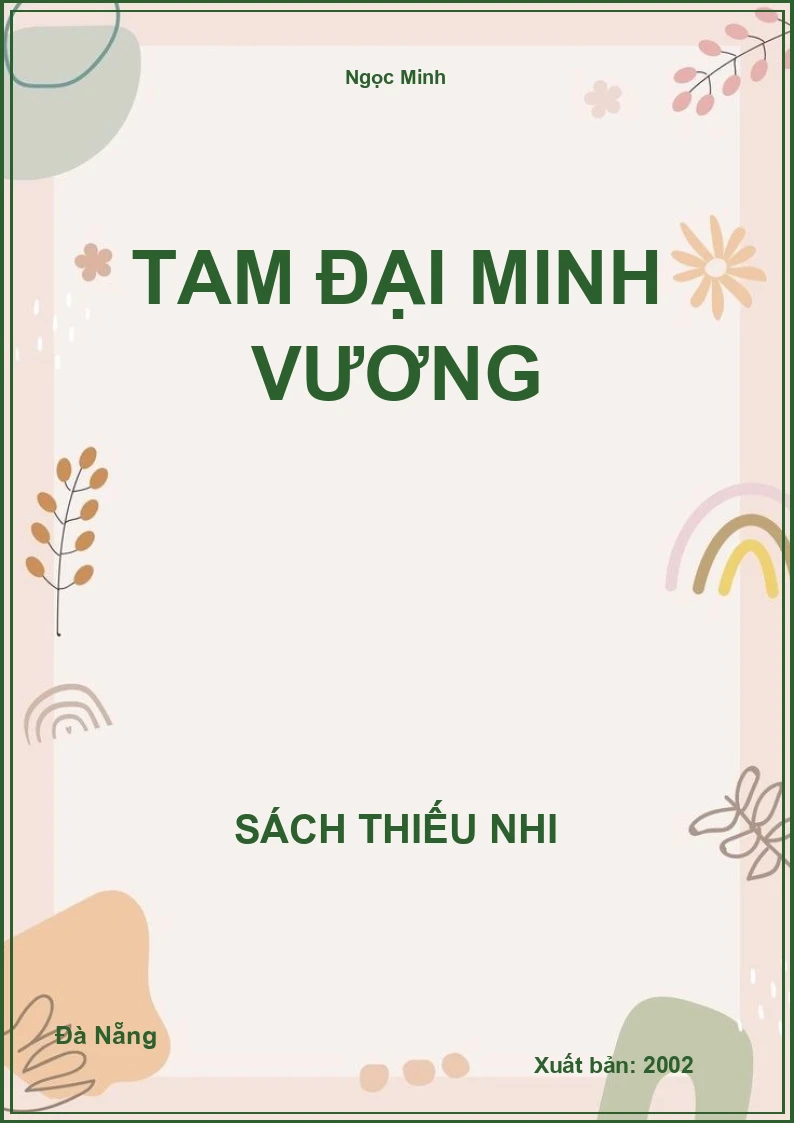 Tam Đại Minh Vương