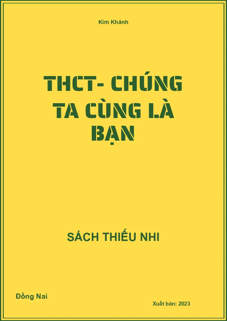 THCT- Chúng ta cùng là bạn