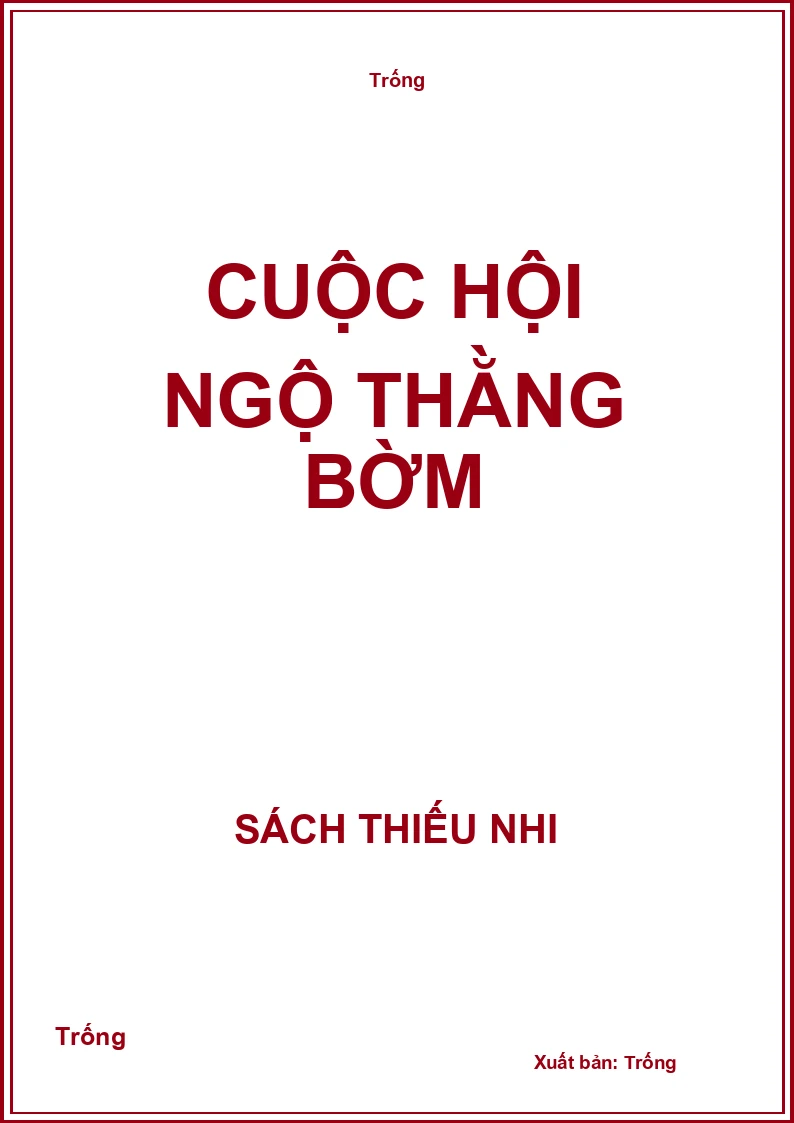 Cuộc hội ngộ Thằng Bờm
