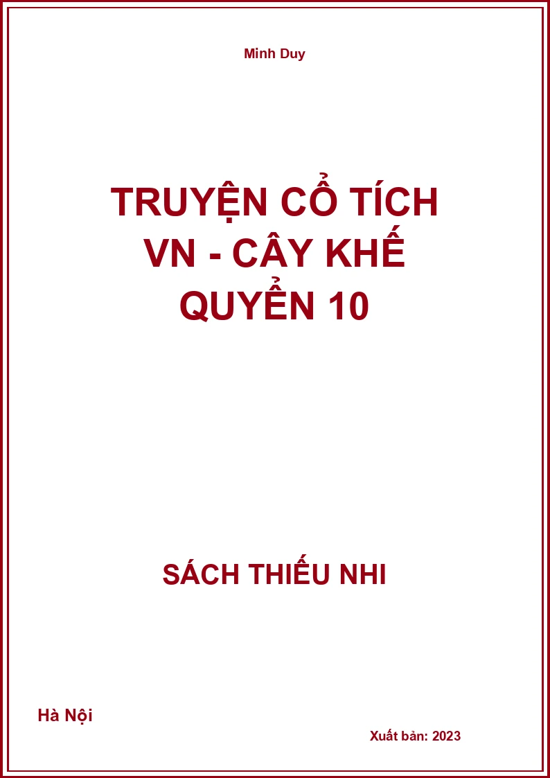 Truyện cổ tích VN - Cây khế quyển 10