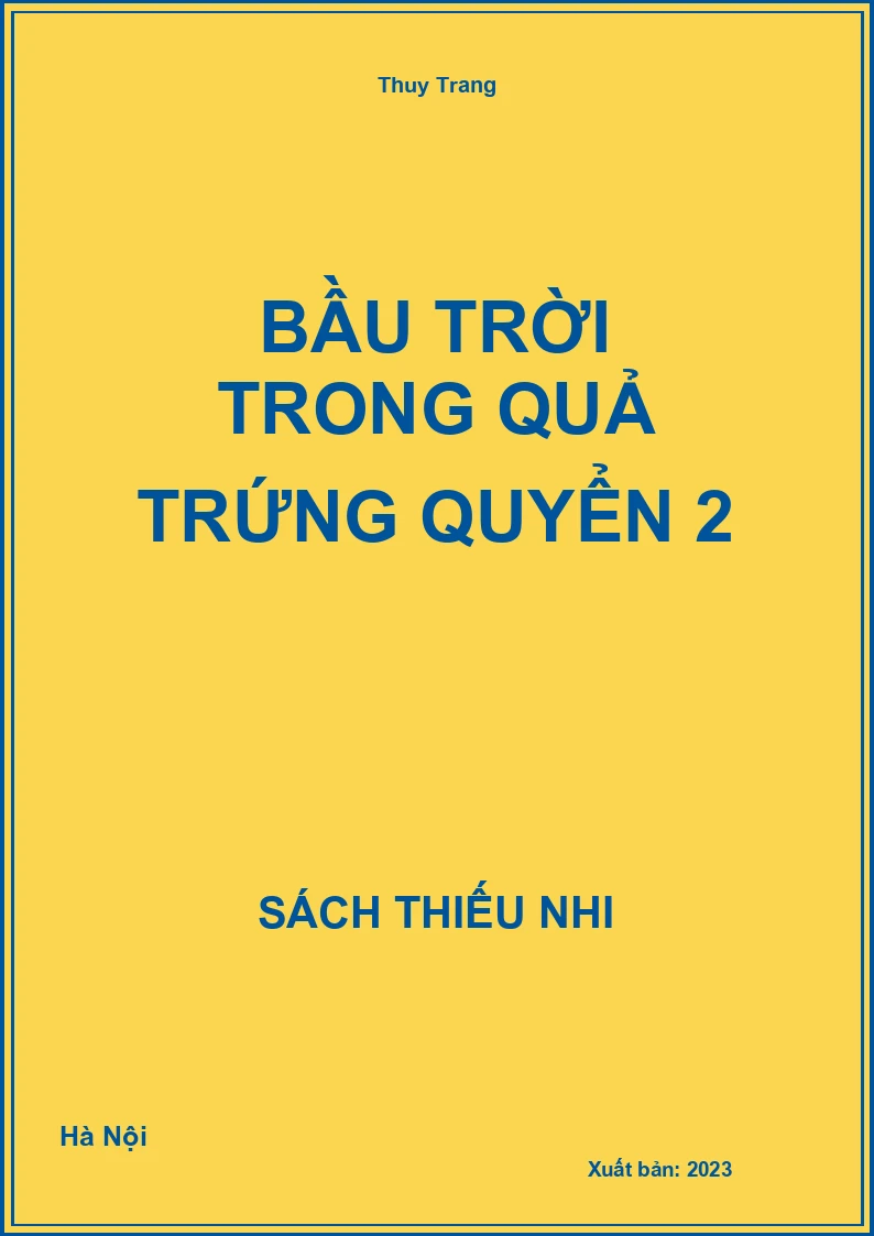 Bầu trời trong quả trứng quyển 2