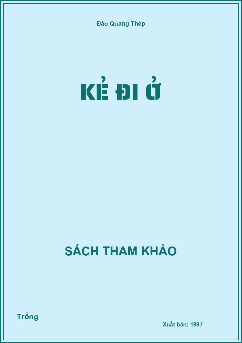 Kẻ đi ở