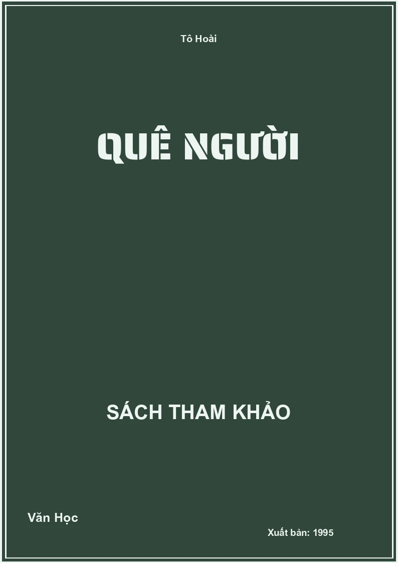 quê người