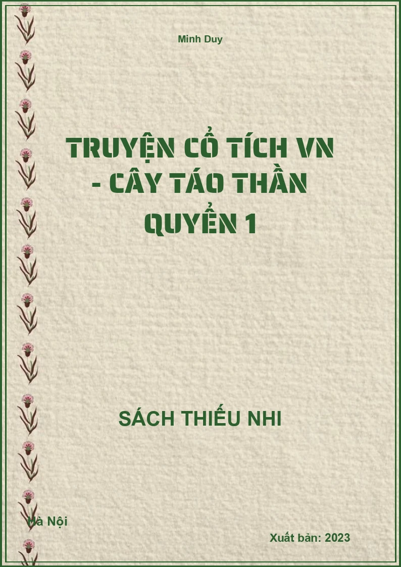 Truyện cổ tích VN - Cây táo thần quyển 1