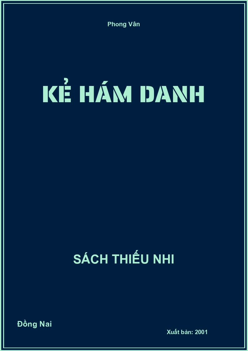 Kẻ hám danh