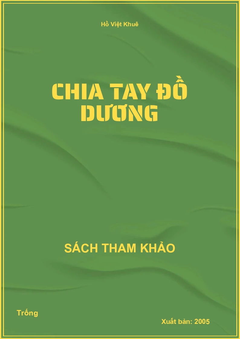 Chia tay Đồ Dương