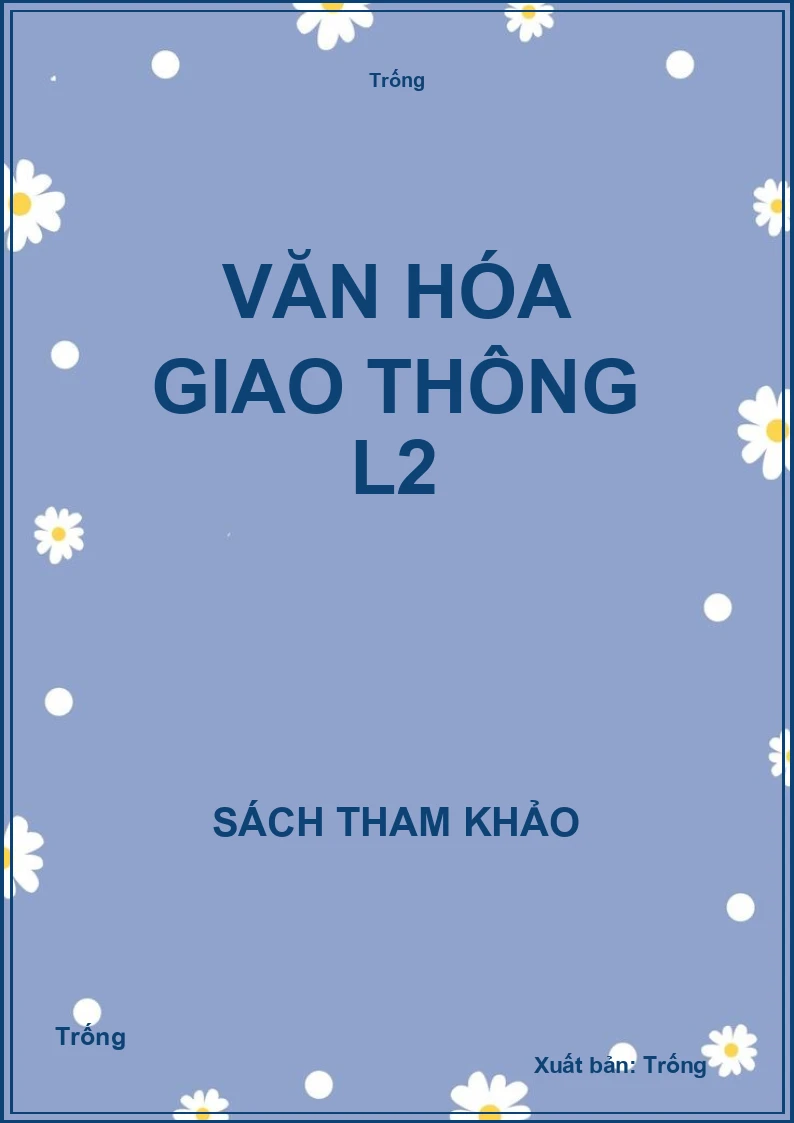 Văn hóa giao thông L2