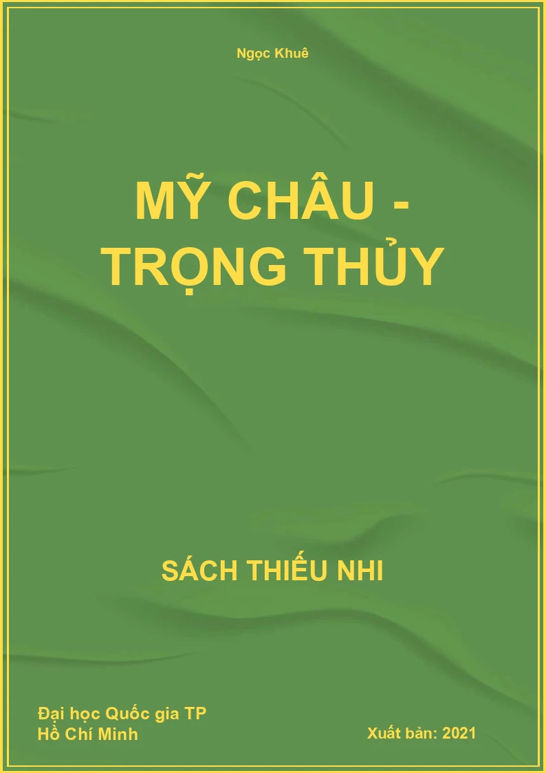 Mỹ Châu - Trọng Thủy