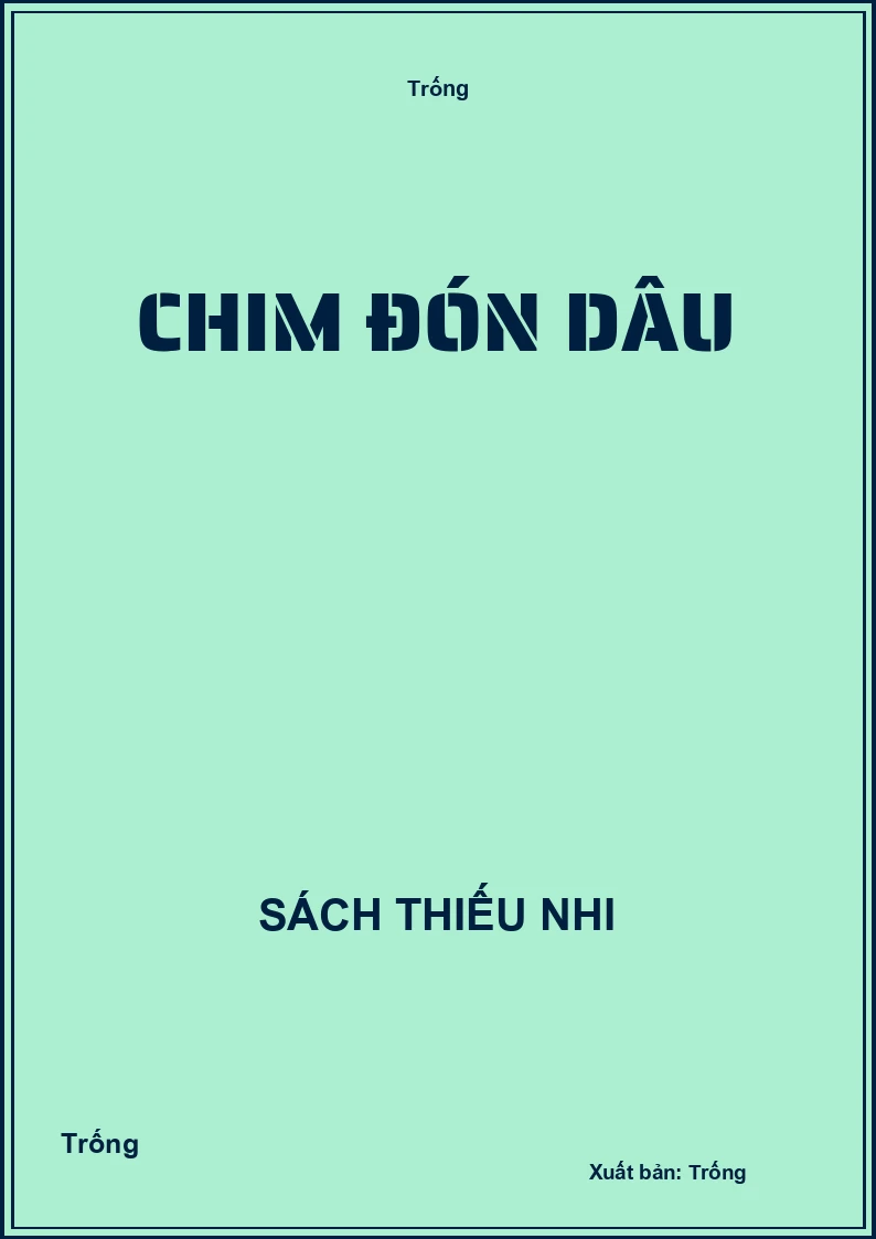 Chim đón dâu