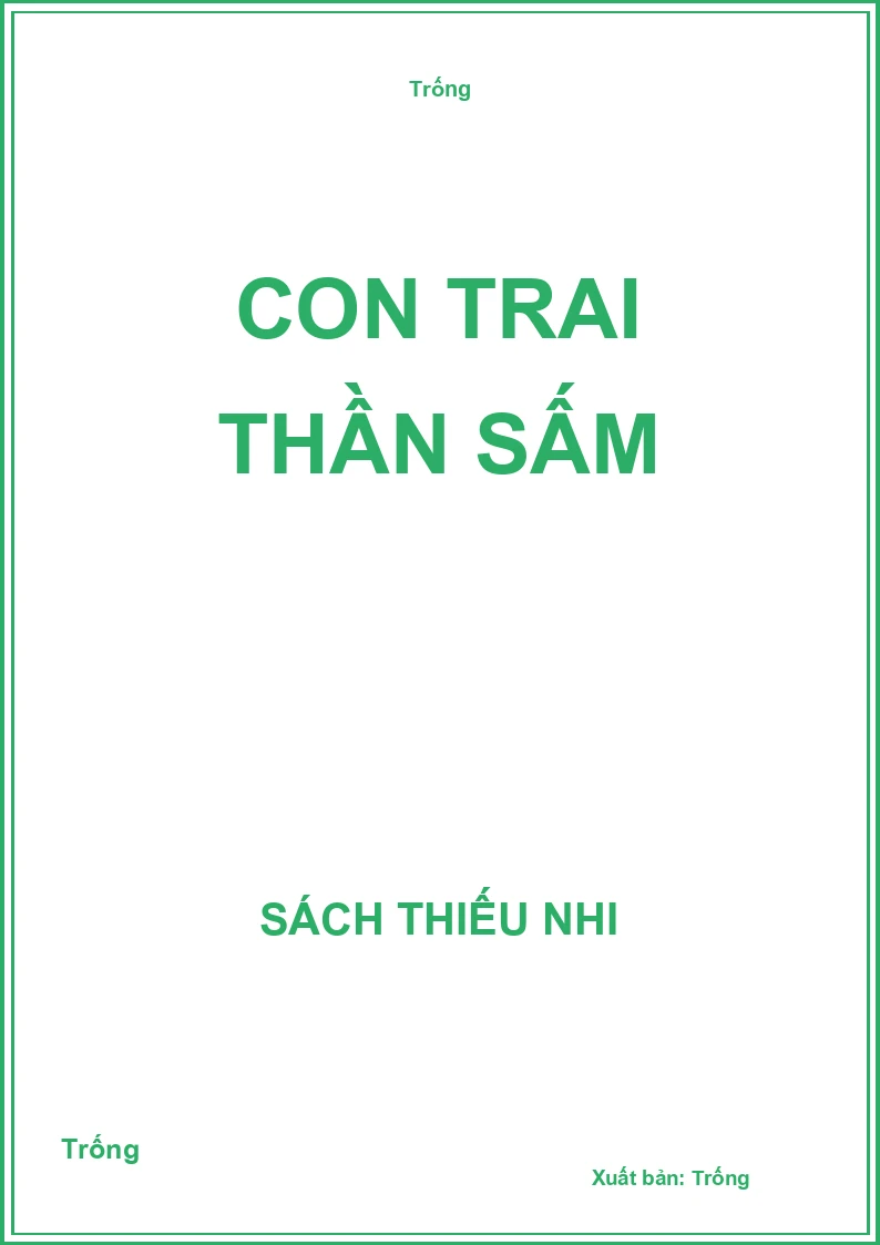 Con Trai thần Sấm