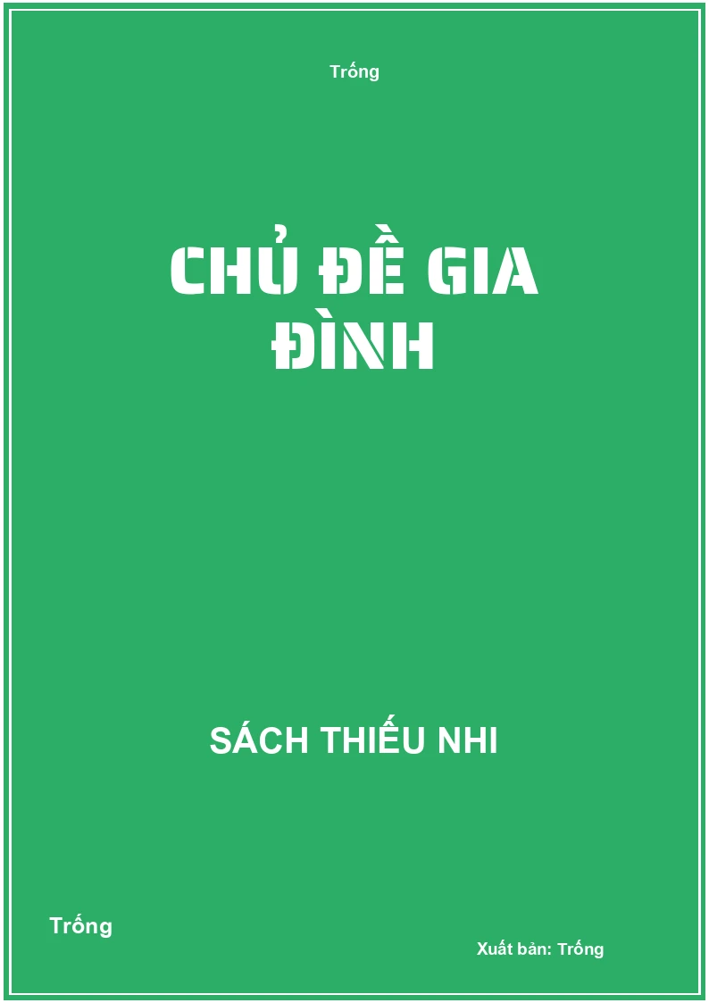 Chủ đề gia đình