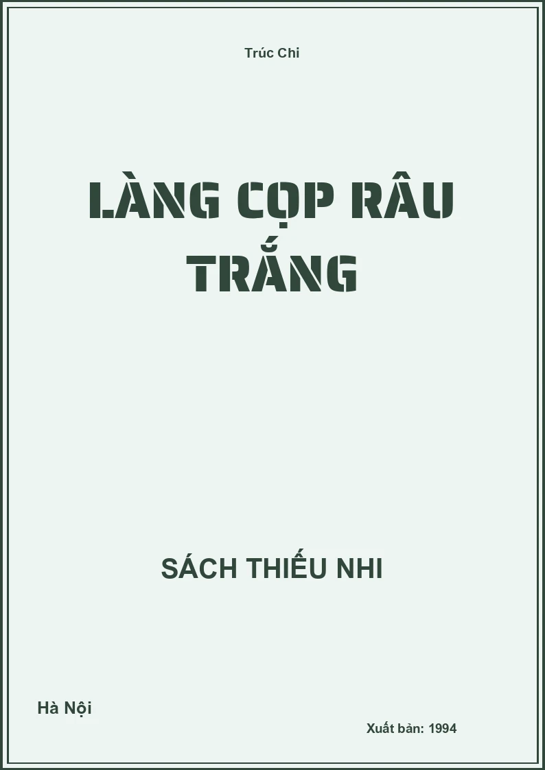 Làng cọp râu trắng