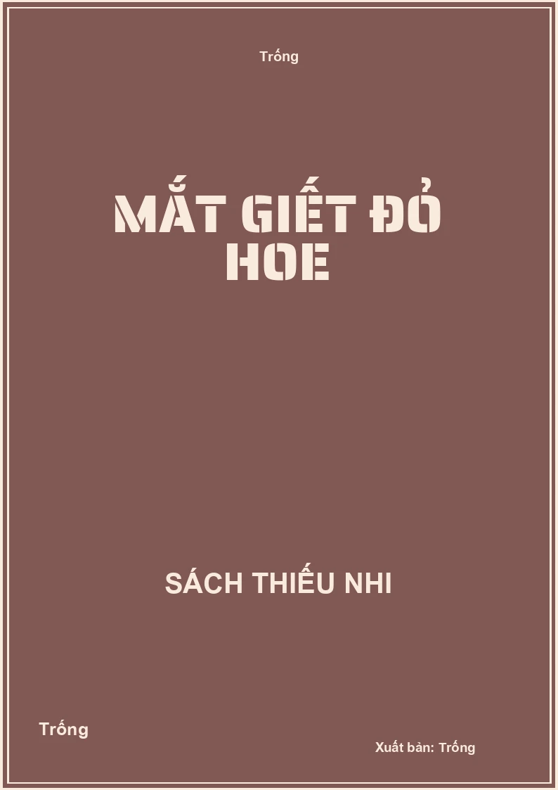 Mắt giết đỏ hoe