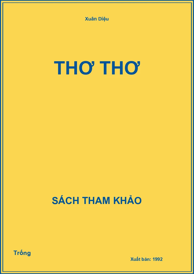 Thơ Thơ