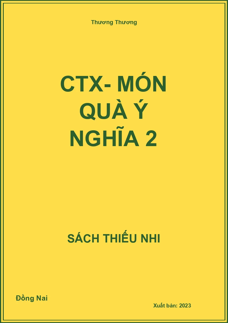 CTX- Món quà ý nghĩa 2