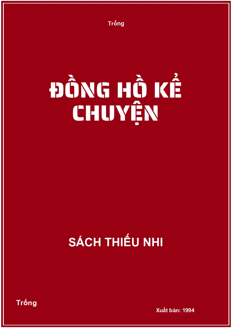 Đồng hồ kể chuyện
