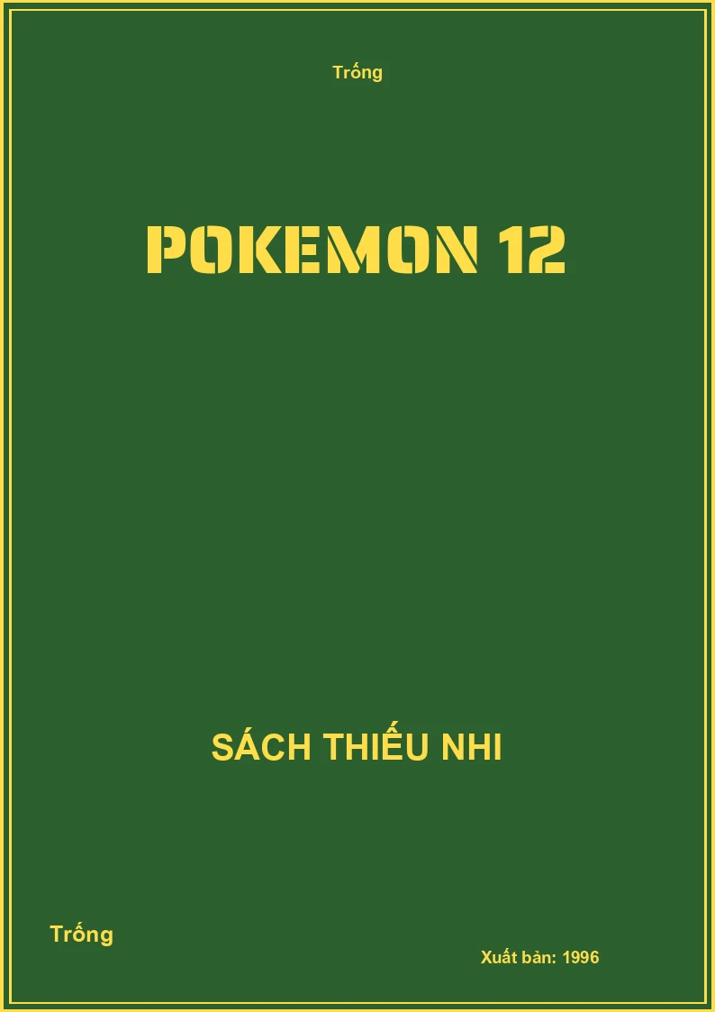 Pokemon 12