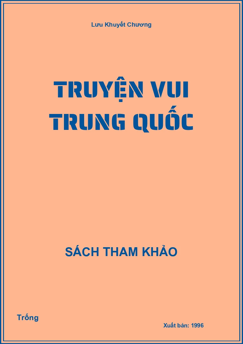 Truyện vui Trung Quốc