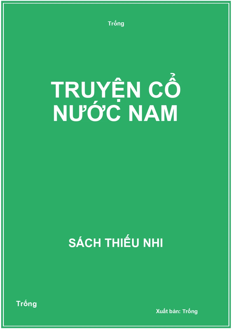 Truyện cổ Nước Nam