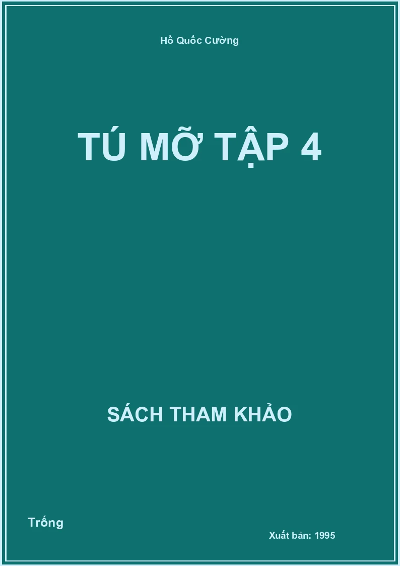 Tú mỡ tập 4