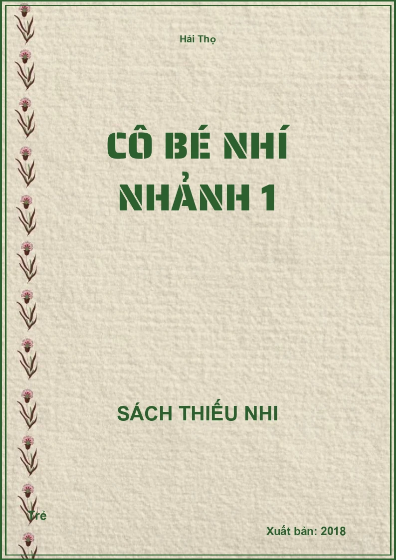 Cô bé nhí nhảnh 1