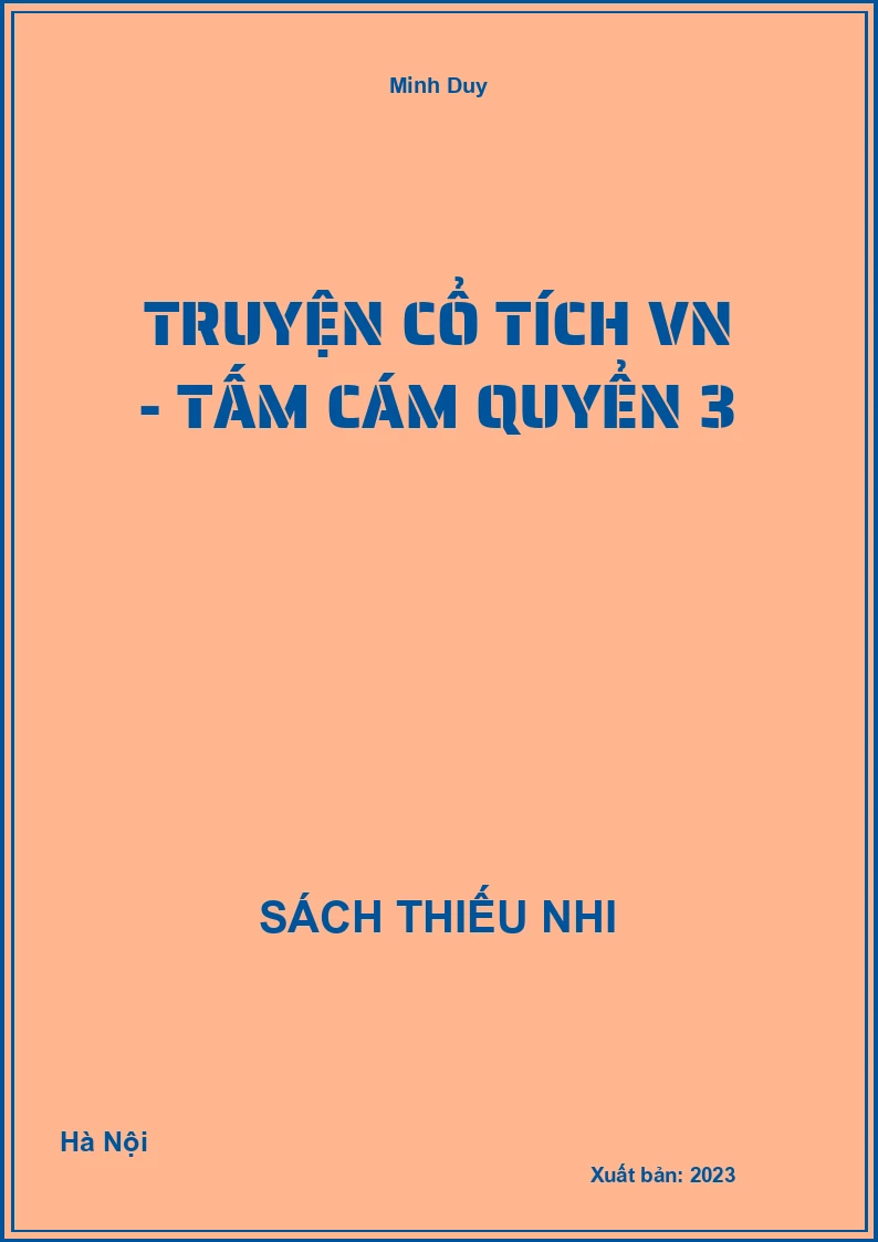 Truyện cổ tích VN - Tấm cám quyển 3