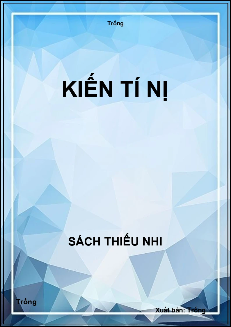 Kiến tí nị