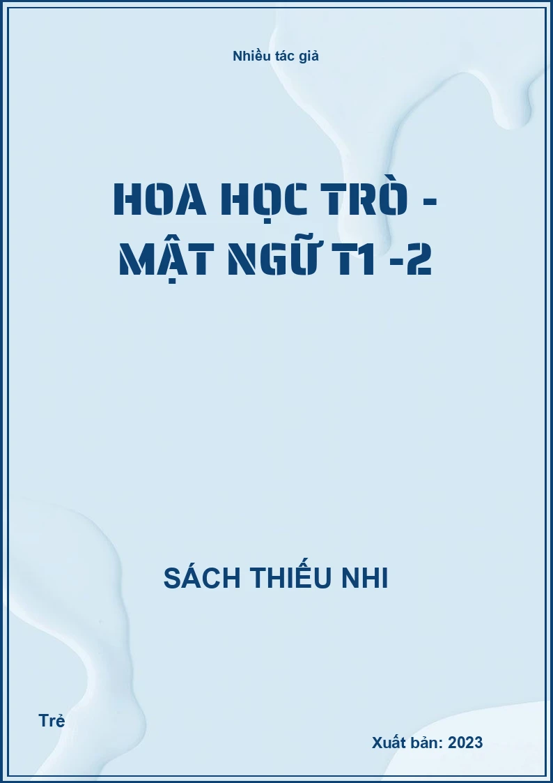 Hoa học trò - mật ngữ t1 -2